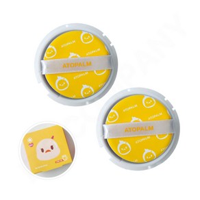 아토팜 톡톡 페이셜 선팩트 리필 SPF43 PA+++, 15g, 2개