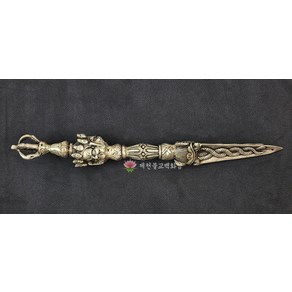 백동삼귀면금강저23cm, 단품, 1개
