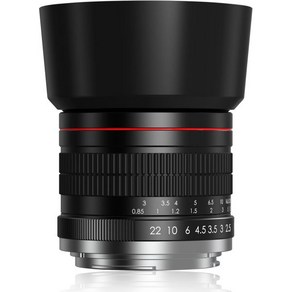 85mm f1.8 초상 렌즈 - 캐논용 EF 렌즈 중 망원 수동 카메라 캐논 EOS 레벨 T8i T7i T6s T6i SL3 90D 80D 77D 4000D EOS-1D X Ma, Fo Canon DSLR (EF/EF-S mount), 1개