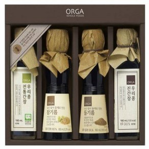 올가 [ORGA]참기름 간장 선물세트 2호, 1개