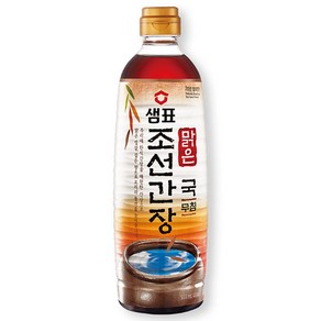 샘표 맑은조선간장 500ML, 0001, 단품, 1개