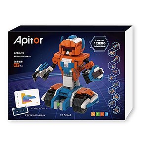 Apito (Apito) APITOR RobotX 교육 장난감 블록 프로그래밍 로봇 키트, 1개