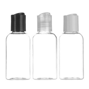 허브스프레이 프레스캡 플라스틱용기 30ml~500ml, 50ml, 투명용기 흰색캡, 1개