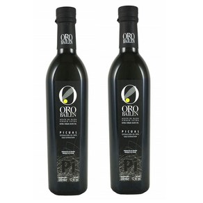 오로바일렌 엑스트라버진 올리브 오일 피쿠알 500ml x2, 2개