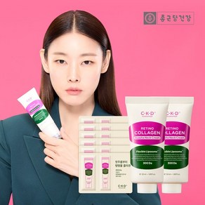 [KT알파쇼핑][1+1]종근당건강 CKD 괄사 목주름크림 리필 50ml*2+콜라겐크림샘플 6매, 2개, 50ml