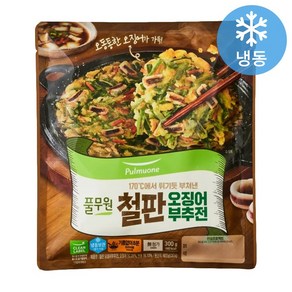 풀무원 철판 오징어 부추전 300g, 1개