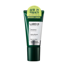 라보에이치 솔티드 두피 딥클렌저, 4개, 120ml