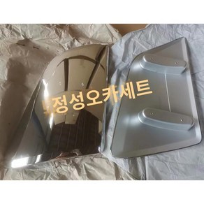 볼보 트럭 패널 만 수리 판넬 디플렉터 대형 운전석 코너 커버 가드, 4. 가드 - 도금 오른쪽, 1개