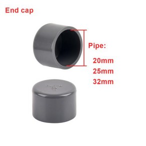 호환 물 공급 파이프 피팅 동일 커넥터 내경 20mm 25mm 32mm 3 방향 4 5 차원 PVC, 1개