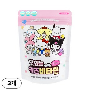 아텍스 맛있는 키즈비타민, 40정, 3개