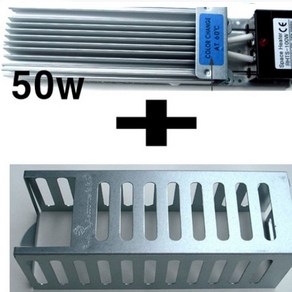 그린팜 병아리 부화 스페이스 히터 50W + 안전커버, 혼합색상, 1세트
