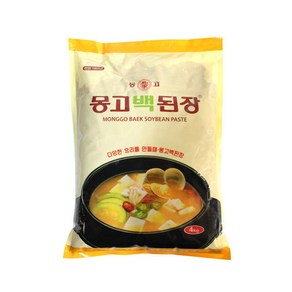 (무)(면세)백된장(마산몽고 4kg)X2개, 2개, 4kg