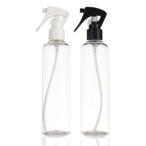 허브스프레이 미니건스프레이(S형) 분무기 100~500ml, 250ml, 투명용기 검정캡(S형), 1개