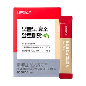 대원헬스랩 오늘도 효소 알로에맛, 1개, 30회분