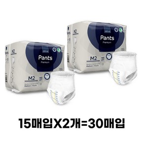 아베나 남녀공용 케어 팬티 삼각 M2, 중형, 30매입, 1개