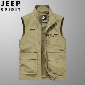 JEEP SPIRIT 지프 스피릿 남녀공용 캐주얼 조끼 카고 베스트 7289+양말