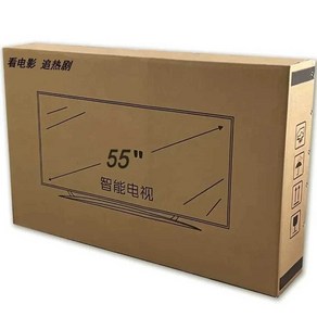 65인치 tv 포장박스 택배 포장 안전 상자, 70인치 + 폼 모서리 보호대, 1개