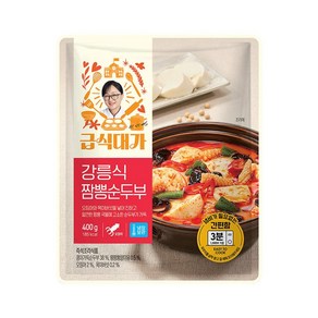 급식대가 강릉식 짬뽕순두부, 2개, 400g