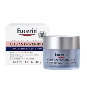 [EUCERIN] 유세린 Q10 안티 링클 페이스 나이트 크림 48g, 1개