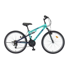 [삼천리자전거] 태풍 DX 21단 24인치 주니어용 MTB 자전거 2022, 블랙/레드, 1개