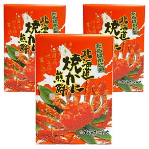 Hokkai Takaaya 구운 게 전병 14개입, 3개, 81g