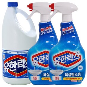 유한락스 [레귤러 2L+욕실세정제 600+600ml], 1세트