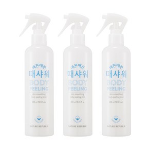 네이처리퍼블릭 매끈매끈 때샤워 (코튼), 300ml, 3개