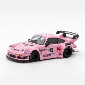 Sta Model 1:64 포르쉐 RWB 930 GT 윙 버전 No.43 후니간 핑크, 1개