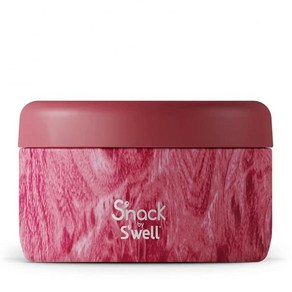 스웰 SWELL Snack by Swell 스텐 295ml 보온 보냉 도시락 컨테이너 로즈 아버, 1개