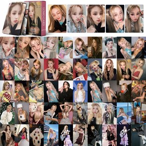 여자아이들 G-IDLE IFEEL FATE 송우기 미연 민니 50장 포카 포토카드 굿즈, F