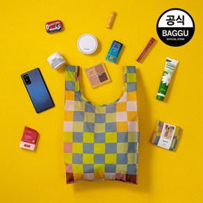 BAGGU 바쿠 베이비 빅 체크멀티