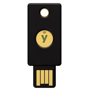 ZOTTAA 유비코 보안키 Yubico 2단계 보안 키 NFC - 2단계 인증 USB 및 NFC 보안키 FIDO U2F 및 FIDO2 인증 암호키 NFC 모바일 장치와 작동