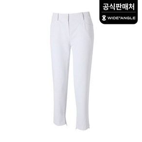 [와이드앵글 공식] [골프] 여성 CF 밑단 변형 팬츠 L WWM22341W2
