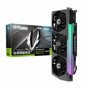 ZOTAC ZOTAC 지포스 RTX 4070 Ti SUPER AMP Holo D6X 16GB