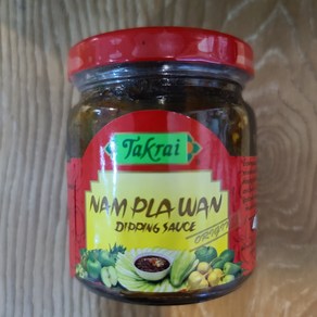 남플라완 디핑소스 오리지널 빨강 NAM PLA WAN DIPPING SAUCE 215g 매콤달콤디핑소스 worldfood