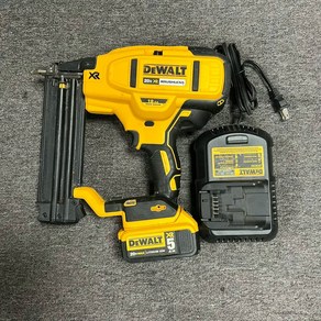 타정기 세트 키트 이온 무선 중고 배터리 XR 5.0AH DCN680D1 브래드 DeWalt MAX 18 게이지 20V 브러시리스 리튬, 1개