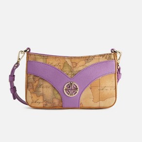 Pima Classe Geo Sunise Ring pouch with cossbody stap Mauve 24EL4PN11G6160285