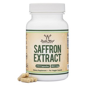 더블우드 Saffon Extact 88.5mg 캡슐, 1개, 210정