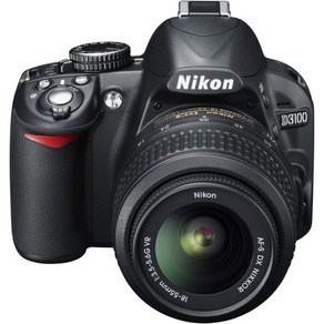 Nikon D3100 DSLR 카메라 1855mm f3.55.6 오토포커스S Nikko Zoom 렌즈 제조사 단종, 18-55mm VR Lens_Standad Packa, 1개