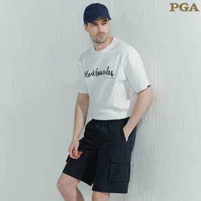 PGA 남성 데일리 코어 스트레치 하프팬츠 NY(네이비)