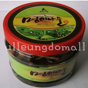 [울릉물산] 울릉도 자연산 100% 명이나물 절임 (장아찌) 1.0kg 생산자 직배송 울릉도명이나물 명이나물 산마늘 절임, 1kg, 1개