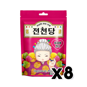 전천당 새콤애캔디 30g, 8개