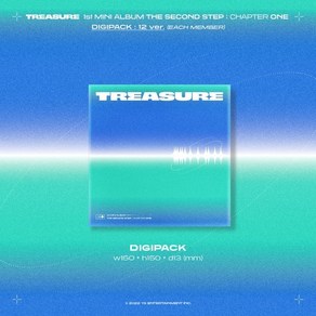 [CD] TREASURE (트레저) - TREASURE 1st MINI ALBUM [THE SECOND STEP : CHAPTER ONE] [DIGIPACK...