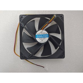 DC 12V FAN MOTOR 팬 모터 CD1225D12HS 120mm x 120mm x 25mm sleeve 슬리브 쿨러 쿨링팬 파츠봄, 1개