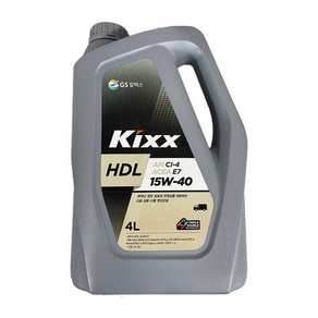 KIXX HDL 15W40 4L 디젤 엔진오일