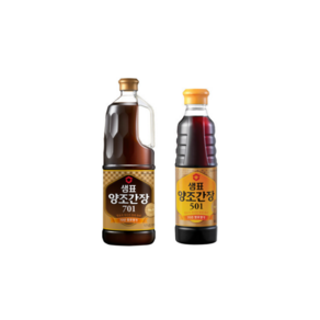 샘표 양조간장 1.7L 500ml, 0.5l, 2개