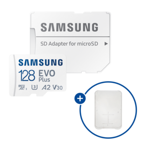 삼성전자 공식인증 정품 마이크로 SD카드 EVO PLUS MB-MC128SA/KR + SD카드 케이스