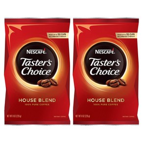 네스카페 인스턴트 커피 테이스터스 초이스 라이트 로스트 하우스 블렌드 226g(8oz)x2 Instant Coffee Tastes Choice Light Roast Hous, 2개, 1개입