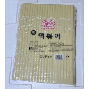 떡볶이 밀떡볶이 별대 판떡볶이 3.6kg 밀가루 떡볶이 강원농산 분식재료