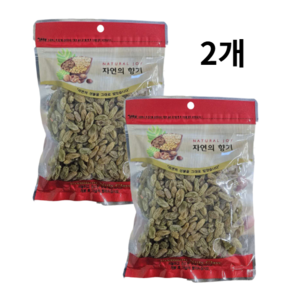 혜성식품 건 청포도 말린 포도 과일, 200g, 2개